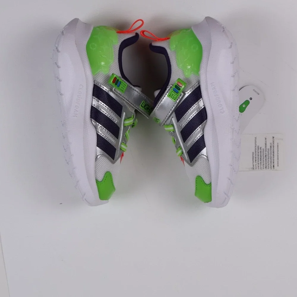 Adidas Lightorama RNR Buzz EL I Toy Story Buzz Lightyear White Green 8K NWT